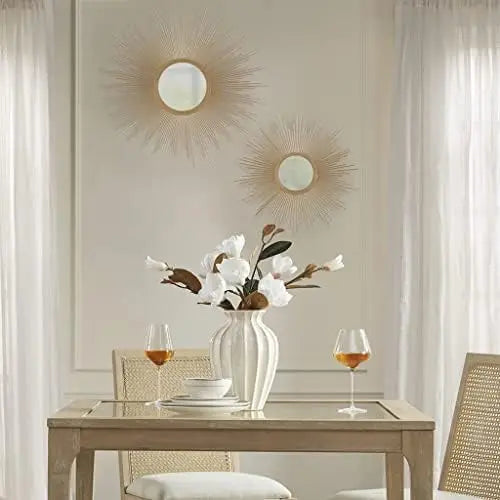 Metal Sunburst Mirror